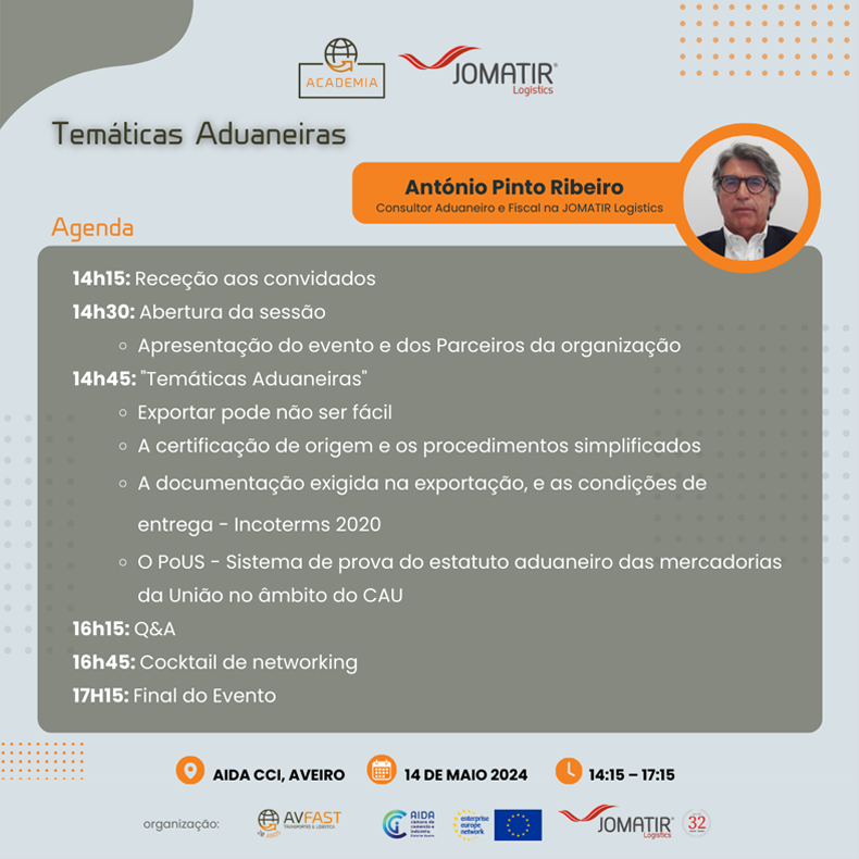 Workshop "Temáticas Aduaneiras" | Workshop on Customs Issues